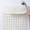 DEXI PVC zuignap badmat, antislip badkamer vloermat voor douche en bad