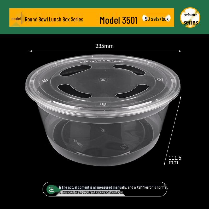 

Disposable Plastic Round Meal Prep Containers