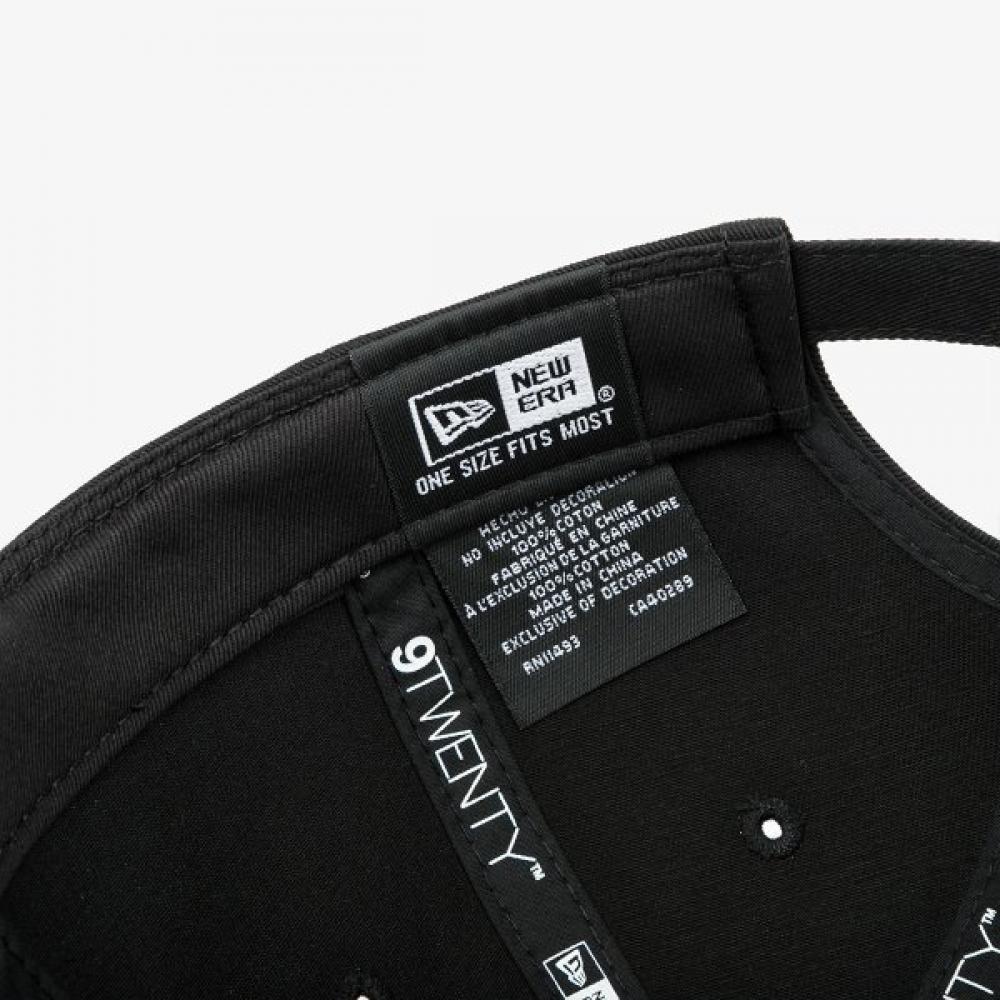 New Era Chicago White Sox Kappe mit langem Schirm, unstrukturiert, Schwarz 14881513