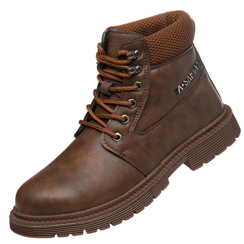 Waterproof Men`s Safety Boots Indestructible Men