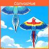 Parrot Kite Polyester Material Large Flying Toy For Kids And Outdoor Recreation