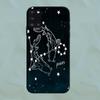Constellation Zodiac Signs Bling Cute Phone Case Cover For Samsung Galaxy S21 A51 A50 A71 A52 A72 S20 A21S Note 20 10Lite Plus
