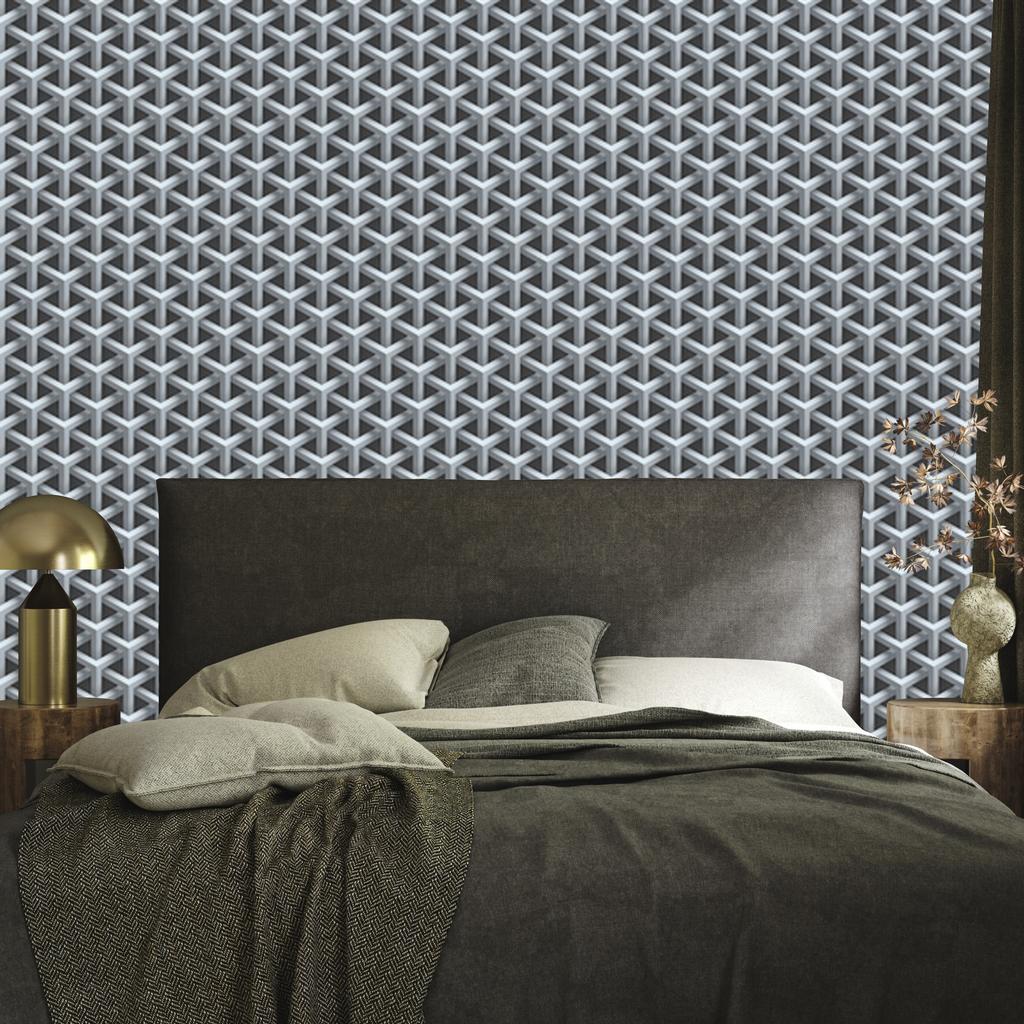 Wallpaper Modern Geometric Pattern for Living Room and Bedroom 50x1000