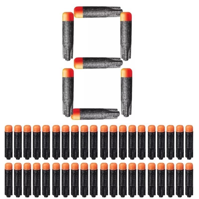 

FRENSIT Черные пули для игрушечного пистолета NERF Ultra-Набор для пополнения дротиков-Максимум в стрельбе дротиками-Совместимы только с бластерами Ultra