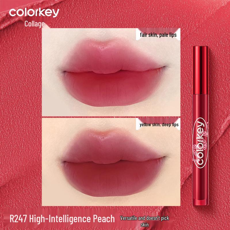 Colorkey Lip Gloss - Women's Matte Nude Series & Mirror Water Light Lipstick