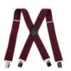 Y-Shaped Adjustable Elastic Suspenders with Strong Clips for Parties