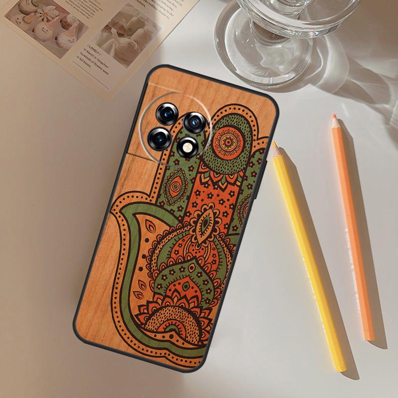 Wood Pattern Funda For OnePlus 12 12R 13 R 11 9 10 Pro 8T 9RT 10T OnePlus Nord 4 CE 2 3 Lite N20 N30 Case