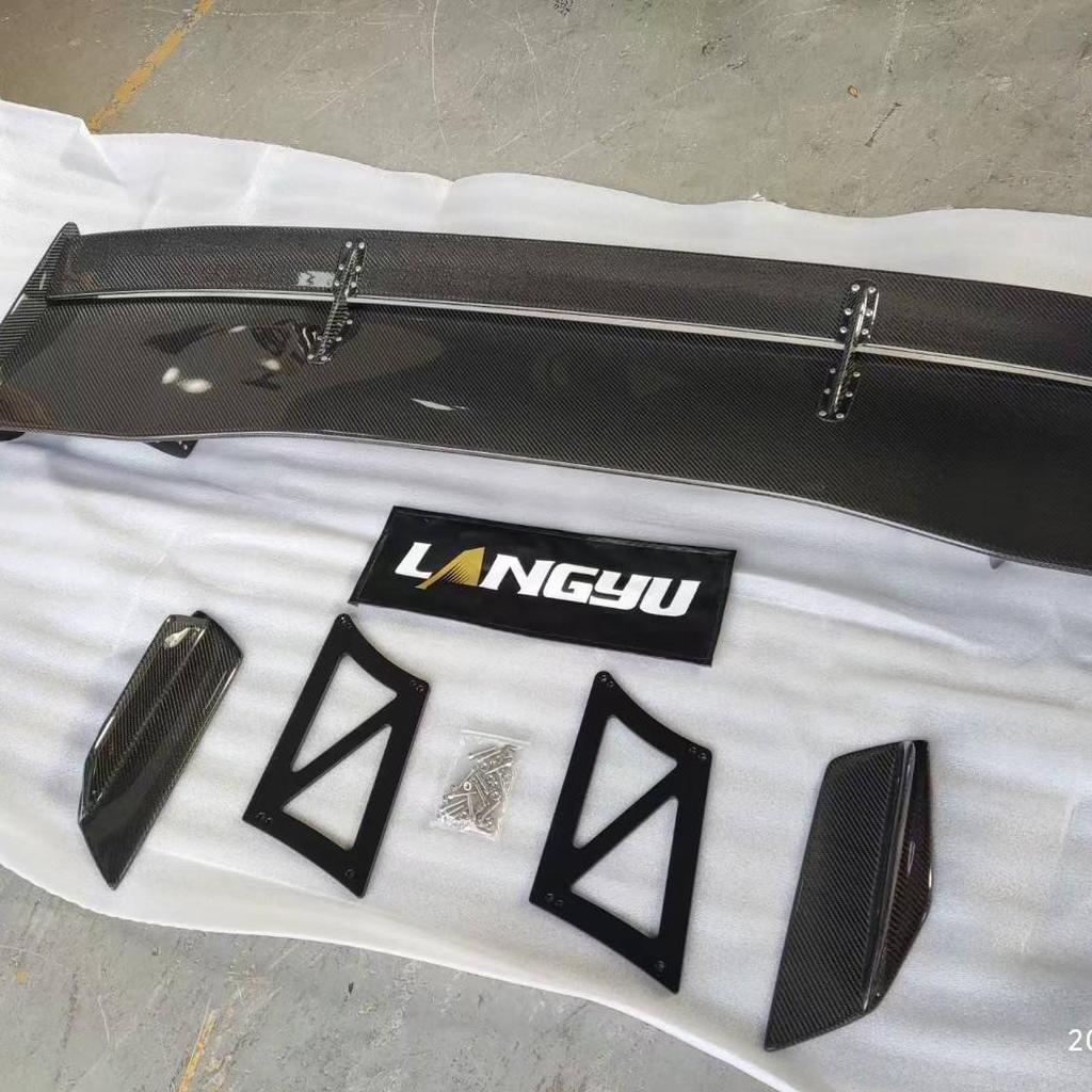Langyu VOLTEX 160cm Double-Layer Carbon Fiber Rear Spoiler