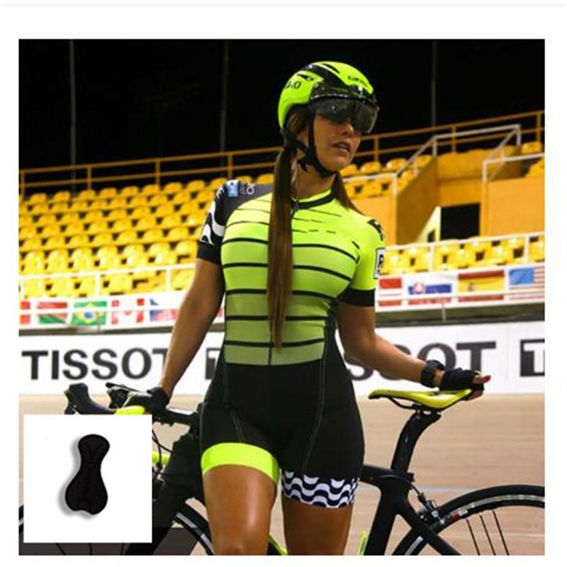 

Women s Cycling Suit Short-sleeved One-piece Triathlon Mountain Bike 4XL
