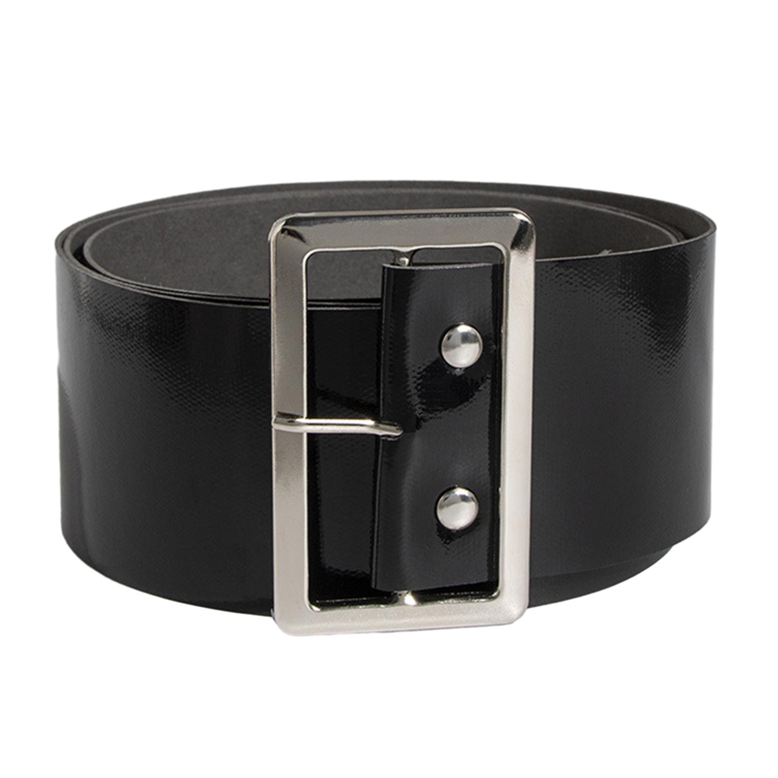 

Широкий ремень из искусственной кожи Женский широкий ремень Женский регулируемый ремень для рождественской вечеринки Повседневный для сочетания с женскими платьями серебряный