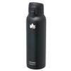 ThermoWall Vacuum Insulated Bottle 750ml Black 81286011 Camping Mug Bottle Slim Design Lightweight Keeps Drinks Hot or Cold Direct Drink