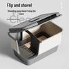 Extra Large Enclosed Cat Litter Box - Anti-Splash, Corridor Design, Deodorizing Kitten Sandbox