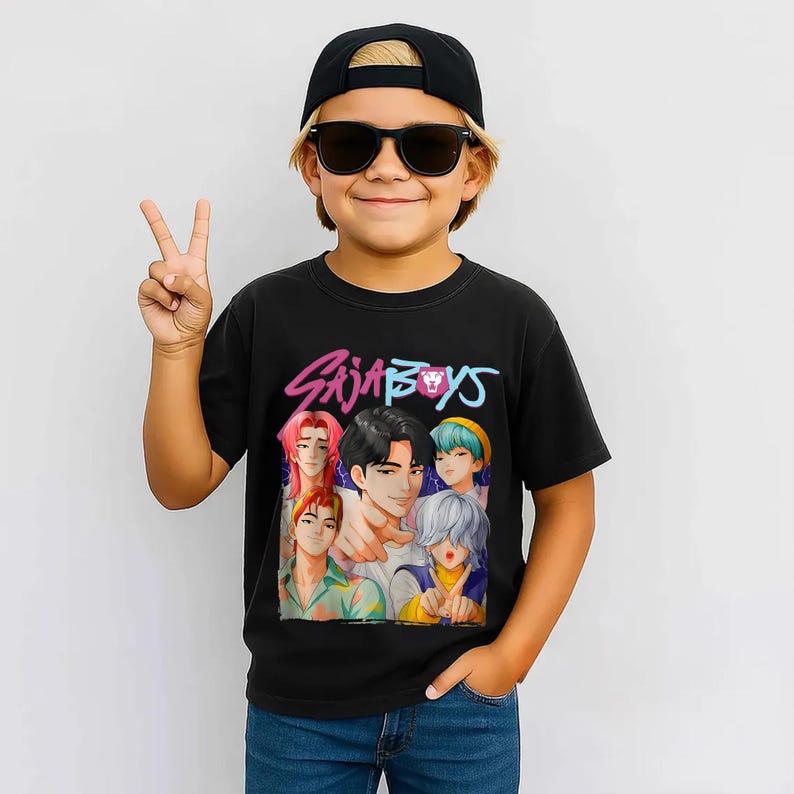 Saja Boys Shirt, Kpop Demon Hunters Shirt, Kpop Listener Gift, Saja Boys Huntrix Shirt, Mira Pullover For Zoey Tee, Jinu Tee, Rumi Fan Shirt 100