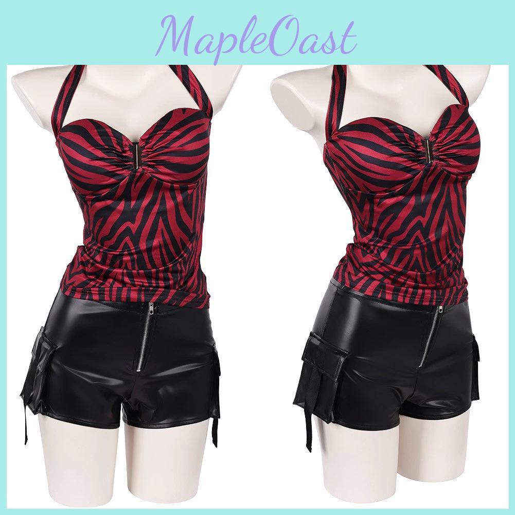 Set Costume Obsession Nikki Con Tessuto Elastanico Per Performance di Halloween