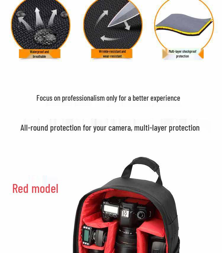 Exclusive Waterproof SLR Camera Bag: Outdoor Photography & Digital Camera Backpack
