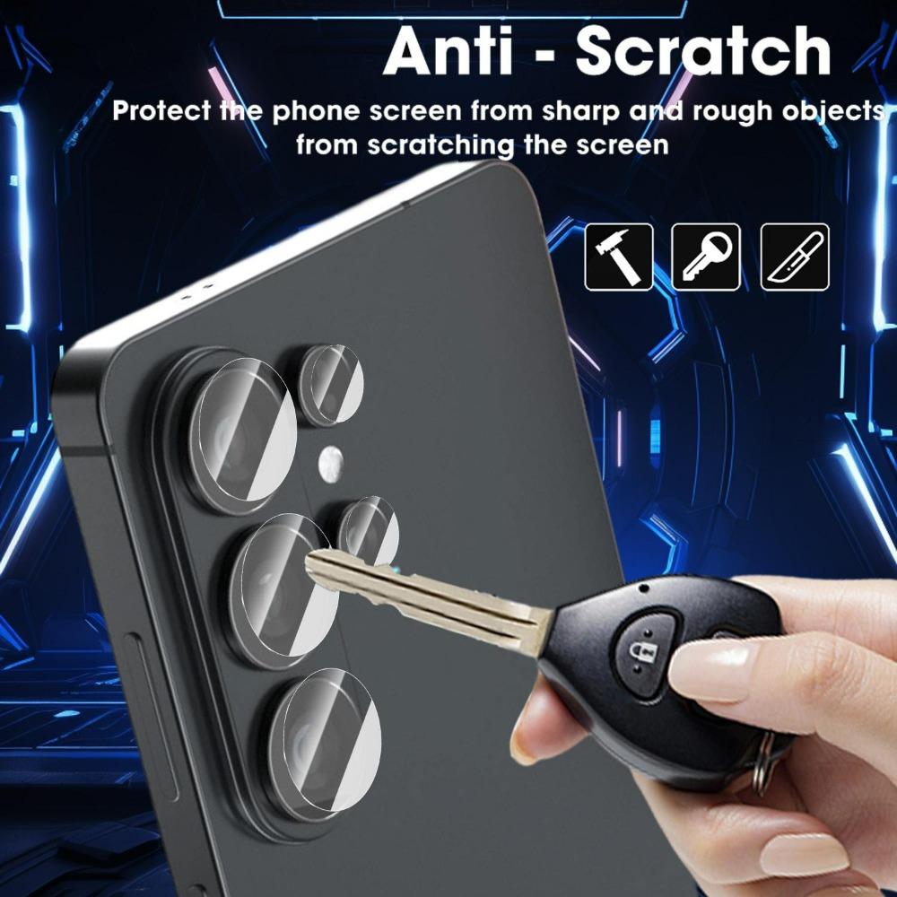 1-10Sets Tempered Glass Camera for Samsung Galaxy S25 Ultra S26 Plus HD Clear Lens Protector Rear Lens Film for Galaxy S26 Ultra