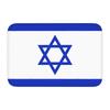 Felpudo Personalizado con Bandera de Israel Antideslizante Baño Cocina Alfombra de Suelo para Entrada de Puerta Alfombra