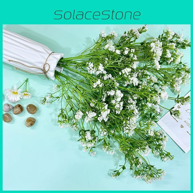 L Gypsophila Paniculata Faux Plastic Flowers For Wedding Arch And Home Decor