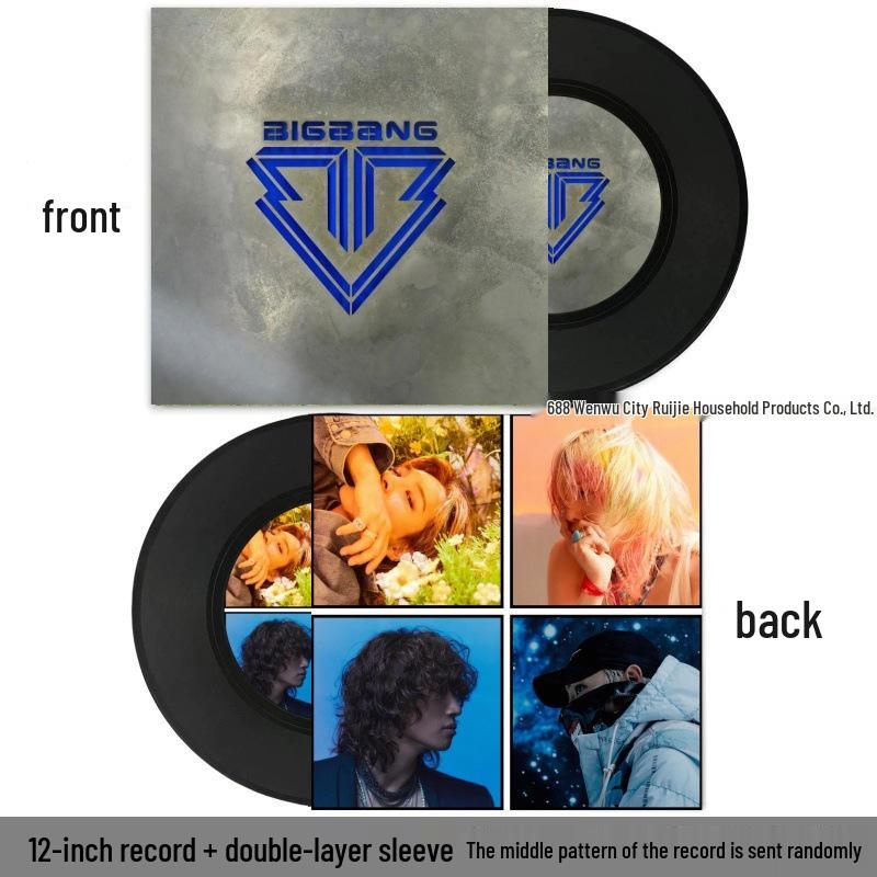 Modern Retro Music Theme Vinyl Record Poster - Wall Decoration