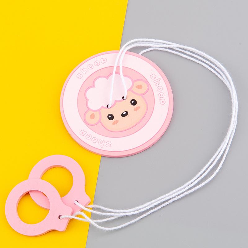 Holz Kreisel Schwungrad Niedlich Cartoon Klassisch Holz Klein Kreisel Desktop Kreisel Spielzeug Kinder Kinder Frühes Lernspielzeug Geschenke