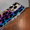Colorful Gradient Leopard Print Phone Case For Iphone 17 17E 16E 11 Plus 13 Pro Max 16 12 14 15 Ultra Durable Protective Coque