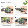AIRAJ Industrial Grade Pruning Shears Are Labour-saving Gardening Tools With Sharp Blades For Pruning Trees And Cutting Flowers