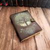 Tree Printed Leather Journal, Notebook, Sketch book, Leather Dairy, 200 Deckle Page Writing Journal, Book, Wedding Gift,