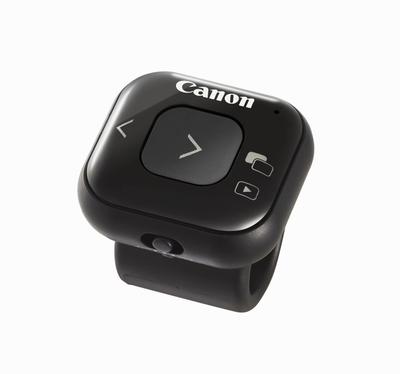 Canon Ring Type Page Clicker Power Point Remote Control Page Battery Operated USB App Compatible Windows Versions Black [Antibacterial Specification]