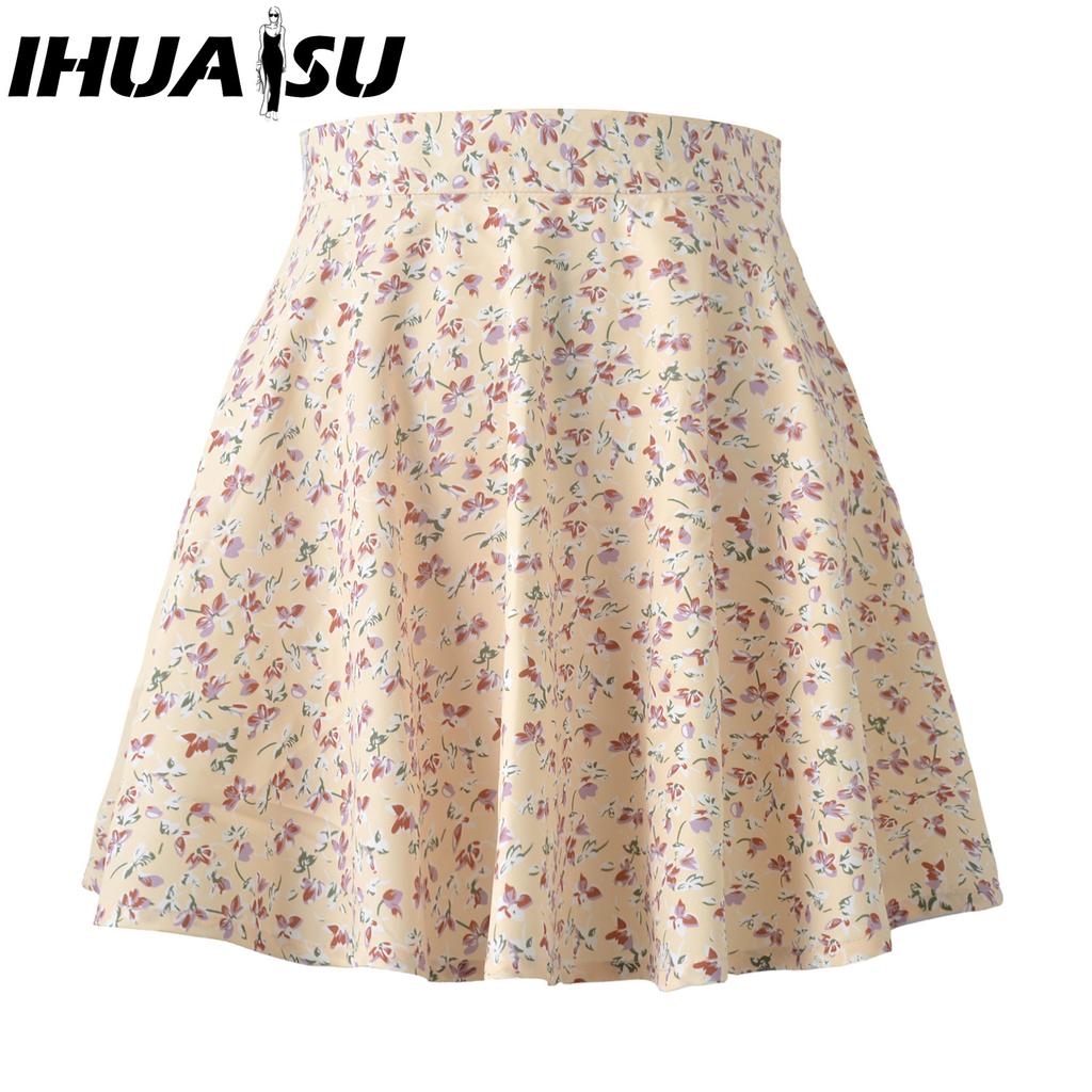 IHUASU Women's Fashion Casual Summer Spring Skirt