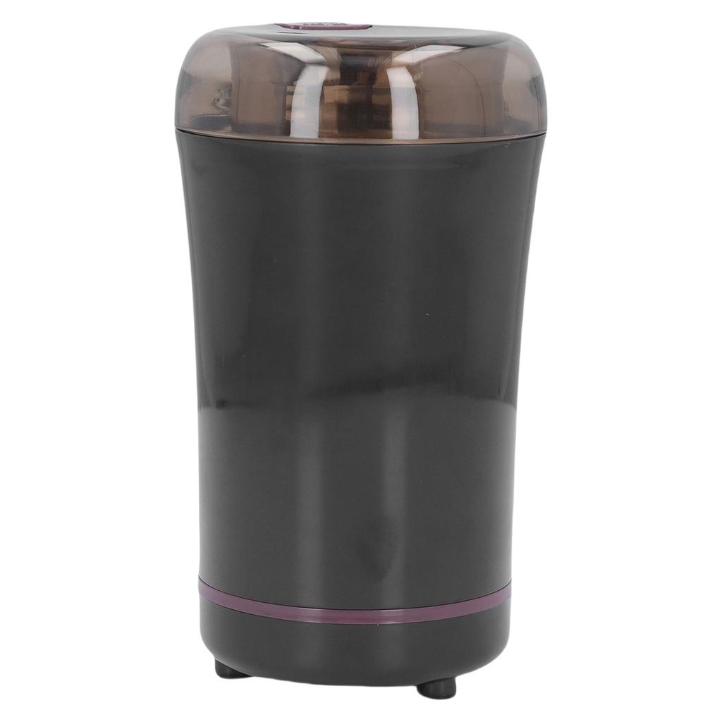 Electric Coffee Grinder 304 Stainless Steel Cutter Coffee Mill Grounder with Safety Lock Lid 150W Portable
