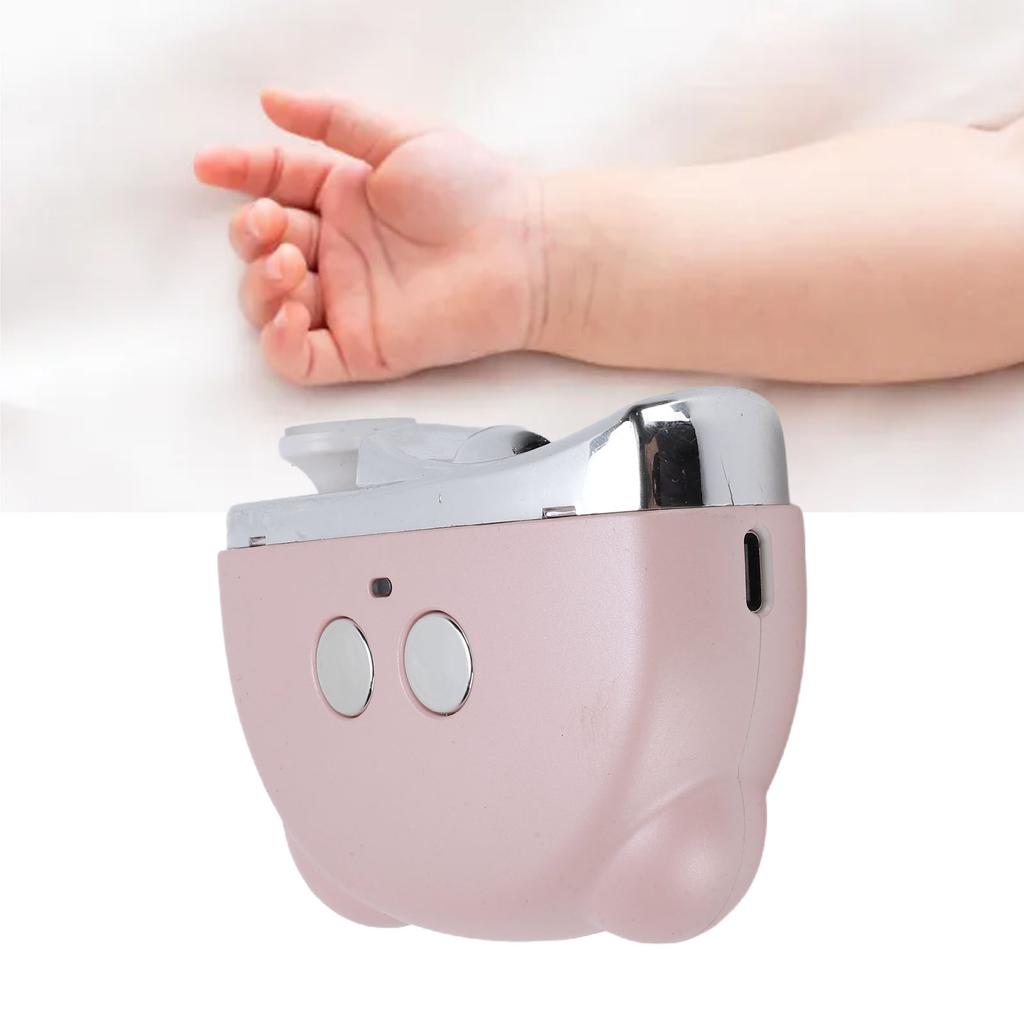 Electric Nail Clipper Rechargeable Quiet Anti Pinch Portable Automatic Nail Trimmer with Polishing for Home