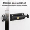 New Stainless Steel Door Lock 3Inch Automatic Spring Security Bolt Latch Anti-theft Hardware Door Latch Door