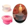 Teacup Candlesticks Molds Scented Candle Holder Silicone Molds Resins Concrete Castings Moulds for Table Decorations