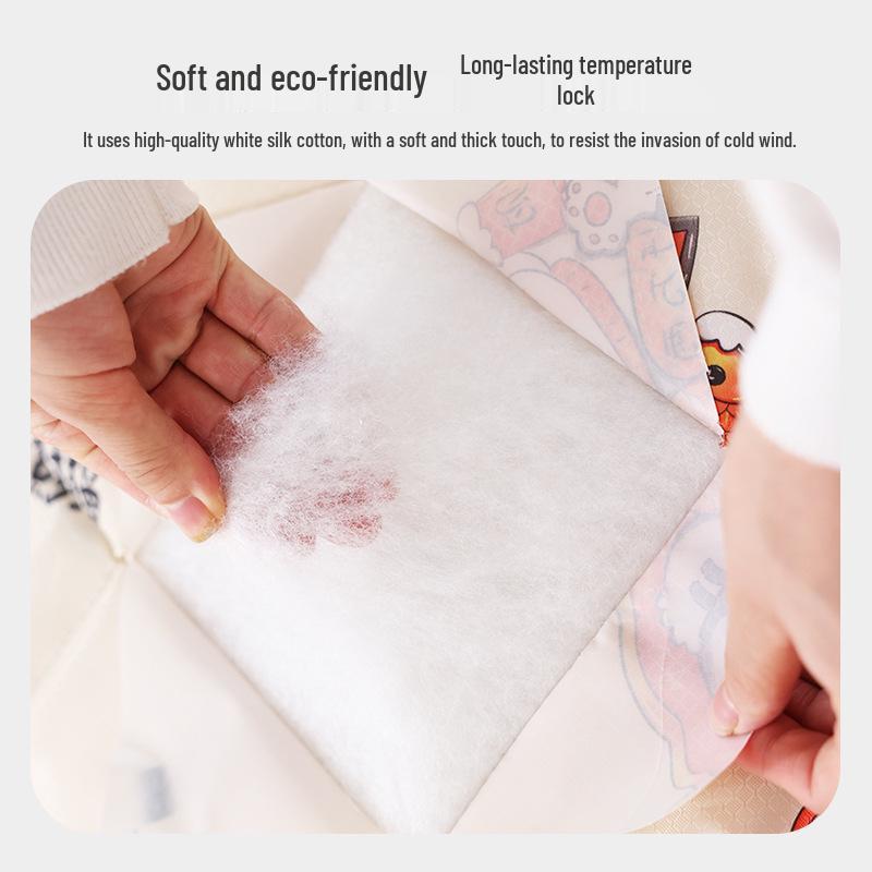 Förtjockad Vinter Bomulls Dörrgardin: Isolerad, Vindtät, Ljudisolerad, Självhäftande Luftkonditioneringspartition