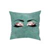 Marble Bright Diamond Eyes Eyelash Pillow Case Sofa Cushion Manicure Decoration Pillow