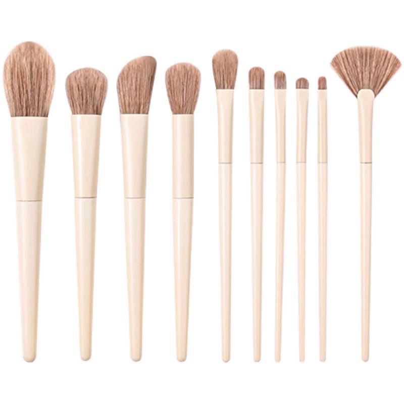 Holiday 12-Piece Makeup Brush Set: Powder, Eyeshadow, Foundation & Concealer Brushes with Soft Bristles