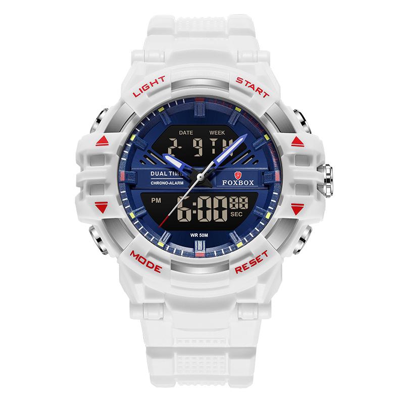 

Top Brand Luxury Men s Quartz Wristwatches Casual Business Military Sports Dual Display Watch Men Waterproof Chronograph