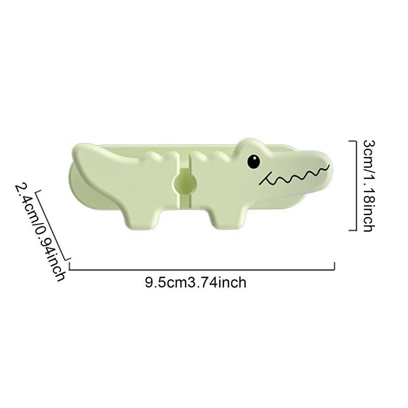 Cable Management Clips Cable Clips Desktop Cord Management Crocodile Grip Cute Cable Management Elastic Wire Organizer For Sofa