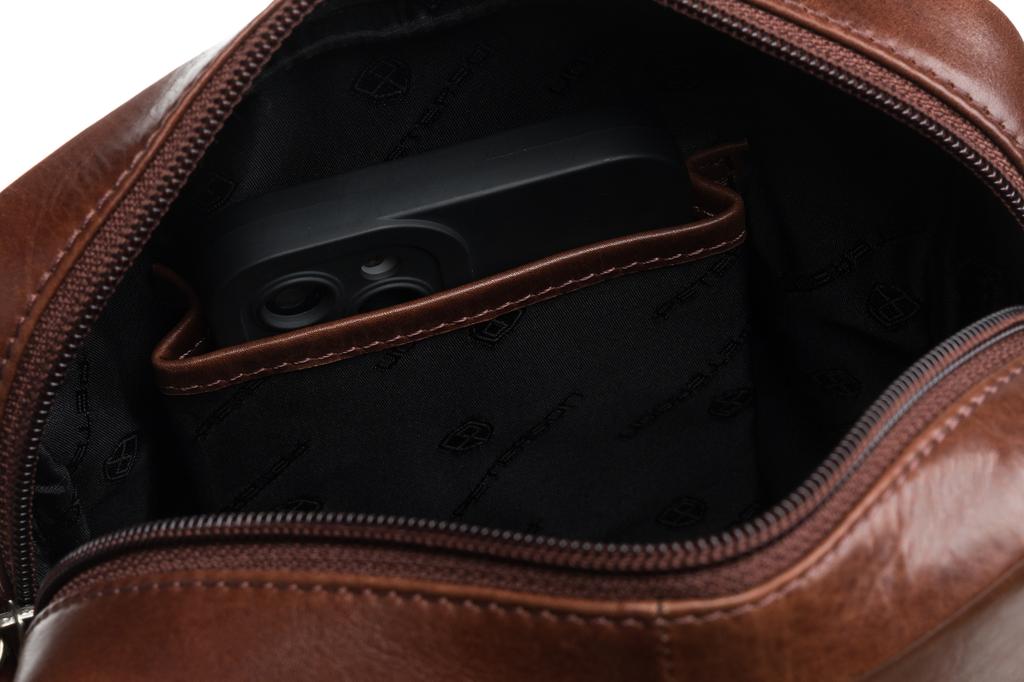 Ptn 720-Tum-0529 Brown Leather Bag