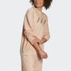 Adidas Originals Letter Print Crew Sweatshirt Women sweatshirt Red Pink HM4867