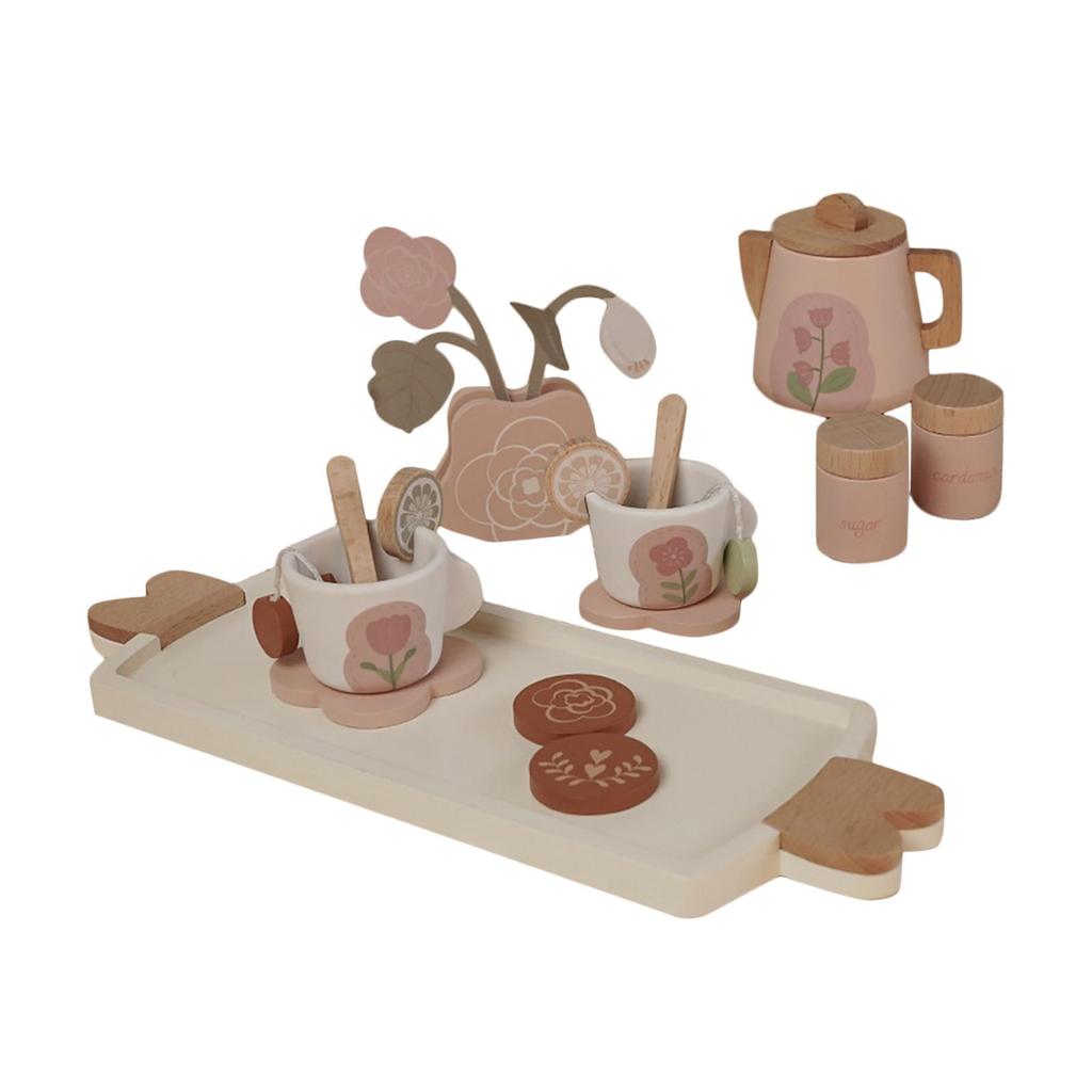 Afternoon Tea Set Toy Kitchen Toys Tea Set for Little Girls for Age 3 4 5 6 7 Year Old Party Favor