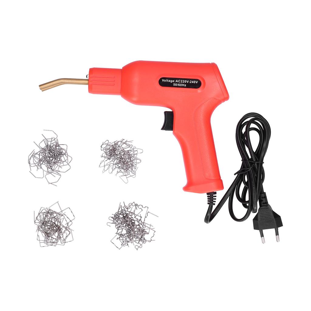 Handheld Plastic Welding Machine Hot Stapler Repair Welding Tool for Home Garden Supplies OrangeUS