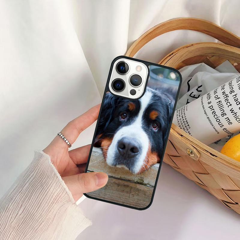Bernese Mountain Dog Phone Case For iPhone 17 Air 16 15 14 11 12 13 Pro  MAX Plus coque Cover Shell