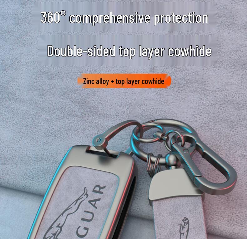 Jaguar Key Case XEL/XFL/F-PACE/XF/XJL Car Accessory Set