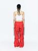 ASIF CALIE Parachute Cargo Pants Red