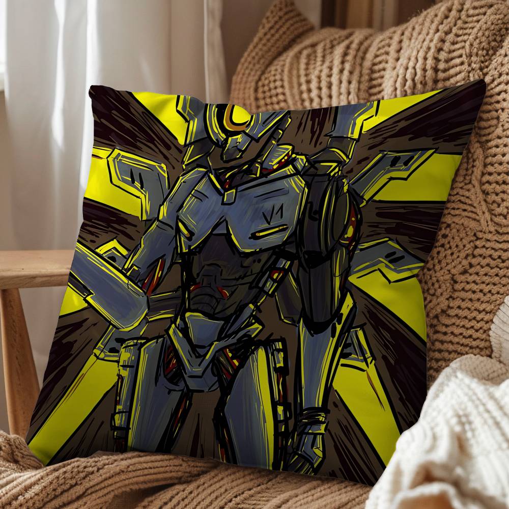 Game Gabriel V1 2 Ultrakill Pillow Case Sofa Living Room Bedroom Headboard Backrest Cushion Square Cushion Nap Time