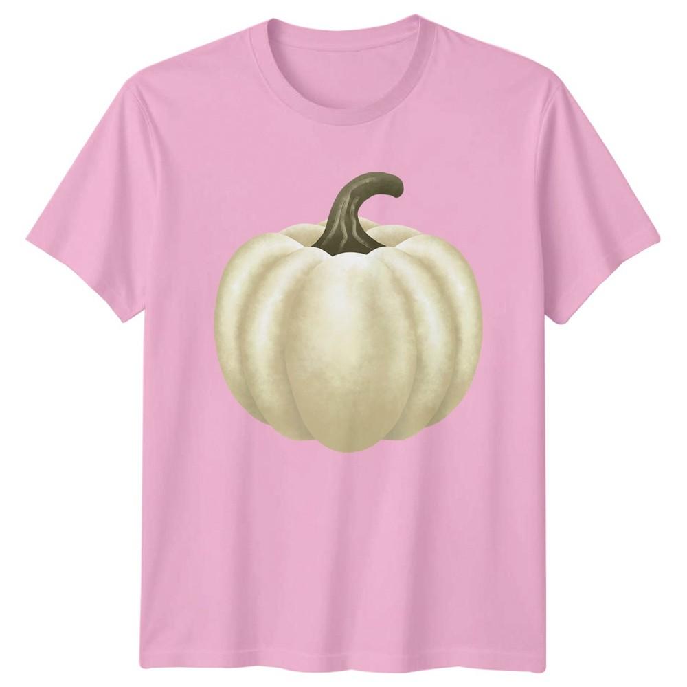White Pumpkin TShirt Autumn Harvest Gift For Him And Her