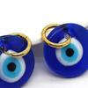 European and American Turkey Devil's Eye Stud Earrings Retro Acrylic Eye Round Earrings Personality All-match Earrings