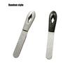 1pc Stainless Steel Double-Sided Nail File for Shaping and Buffing Nails