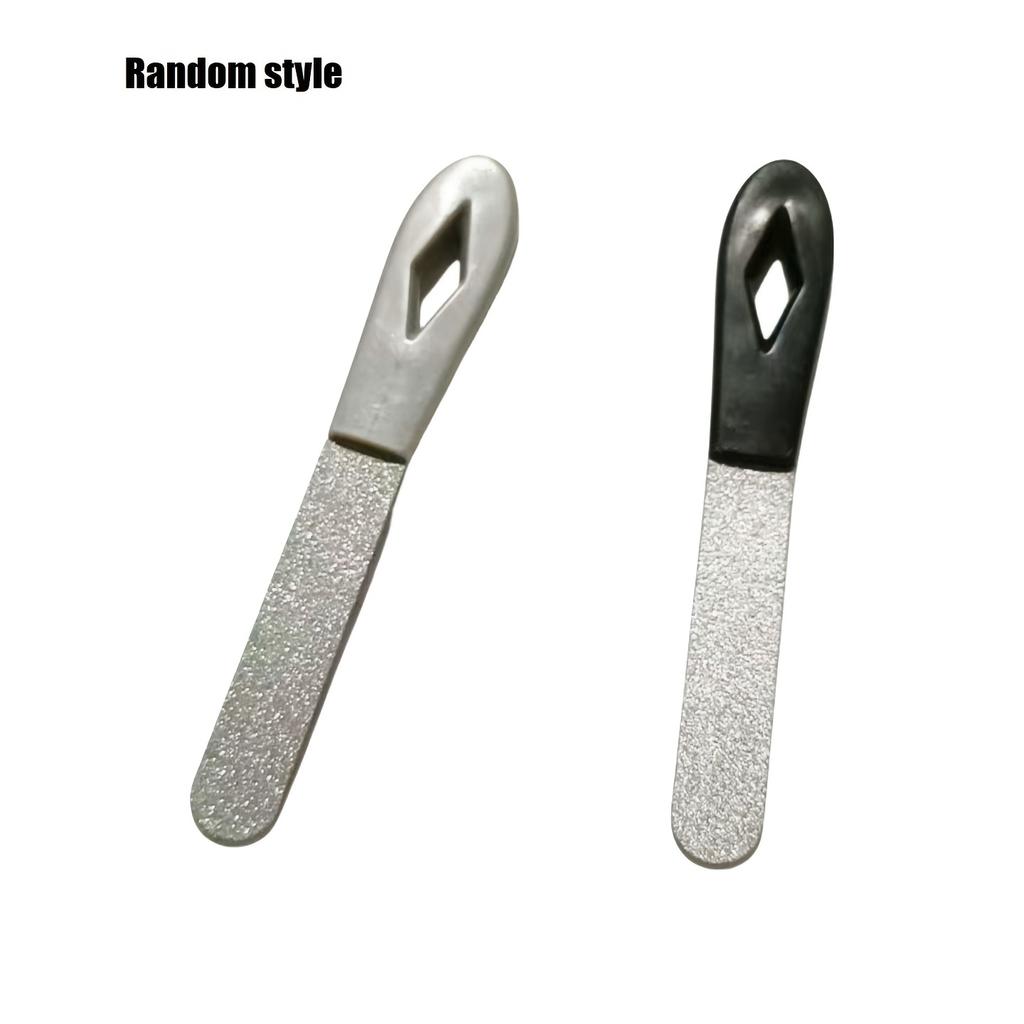 1pc Stainless Steel Double-Sided Nail File for Shaping and Buffing Nails